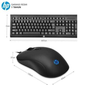 Keyboard + Mouse Gaming Combo HP KM100