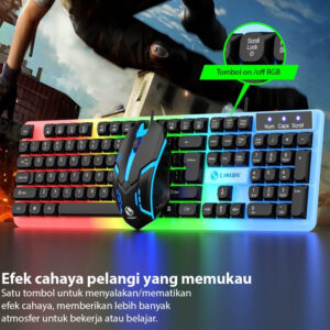 Kombo Keyboard & Mouse Gaming RGB